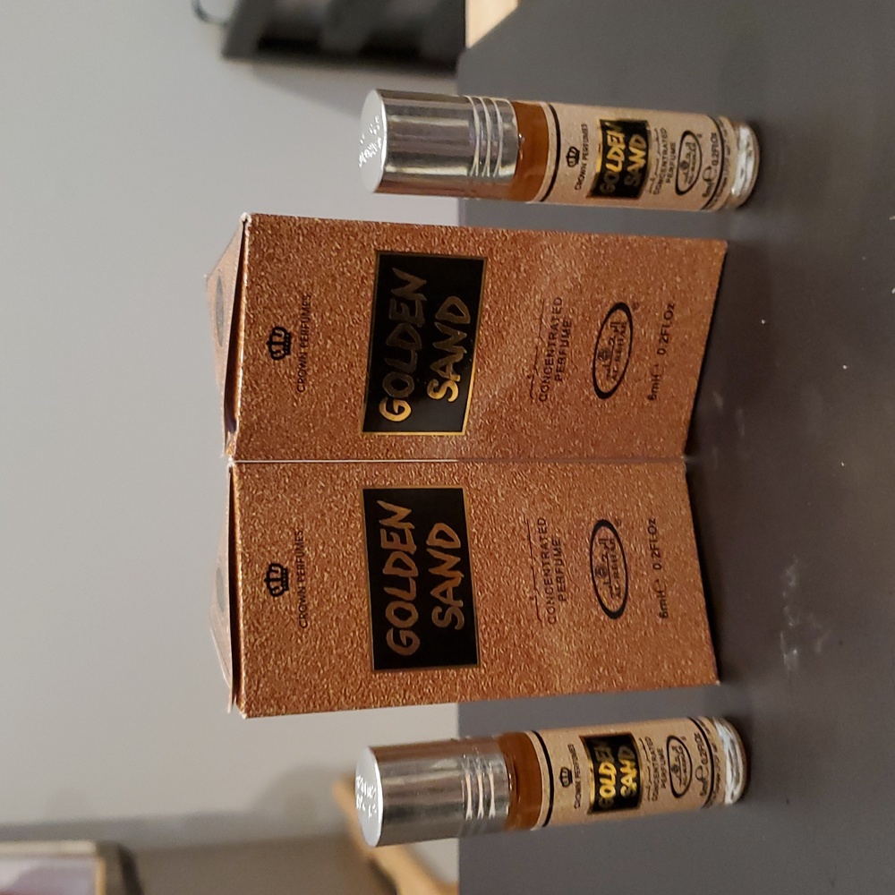2 Golden Sand Perfume Oil by AlRehab, .2 oz.